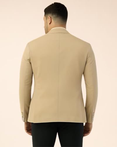 Image of SaintX Men's Formal Blazer | Fully Lined | Slim Fit | Professional Jacket | Premium Business Formal Suit | Office | Wedding | All Purpose