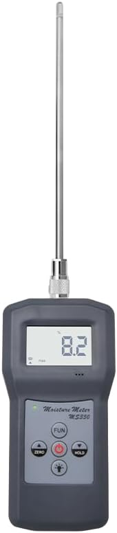 MS350 High Frequency Chemical Raw Materials Moisture Meter for Coal Fertilizer Powder Moisture Analysis Testing