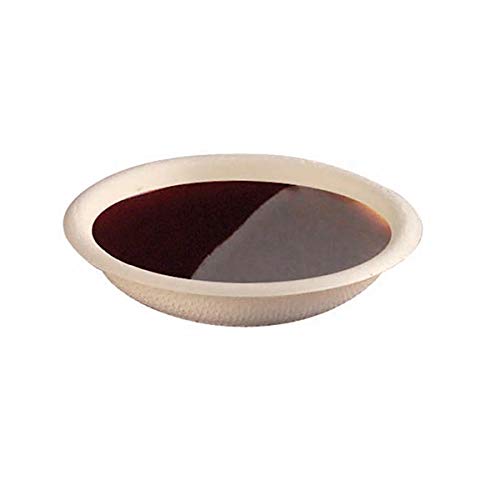 PacknWood 210APU75 - Round White Sugarcane Bowl - White Biodegradable Sugarcane Plates - Grease-Resistant, Microwavable - Small Compostable Bowl- (D: 2.9" inches) (Case of 3000)