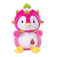 Nudorpn Penguin Cuddly Toy, Fruit Penguin Plush Figure, Cuddly Stuffed Toy, for Children, Teenagers, Adults, Collectors, Bedroom, Children's Room, Car, Sofa, Bed, Baby Room, Playtime, Bedtime
