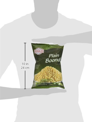 Miniatura 2 de Great Bazaar Swad Plain Boondi Snacks, 10 onzas