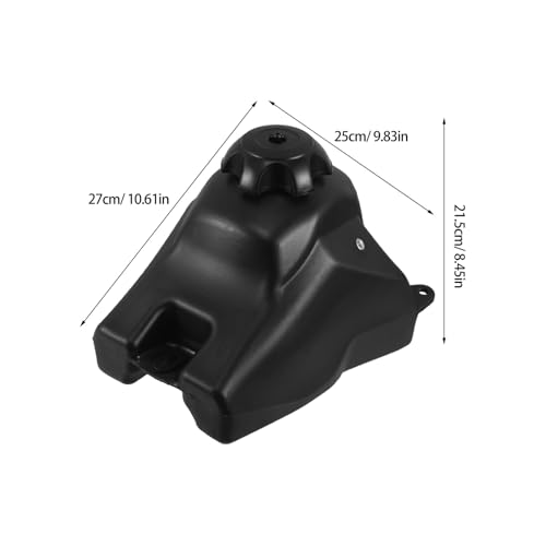 Tanque de gasolina para moto con tapa reutilizable hermética y compacta 2