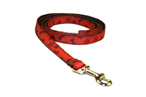 XSmall Paws & Bones/Poppy Dog Leash: 1/2