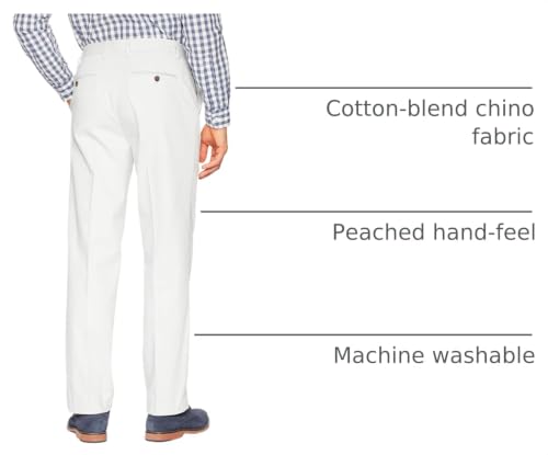 Image of Amazon Essentials Men's Classic-Fit Wrinkle-Resistant Flat-Front Stretch Chino Pant