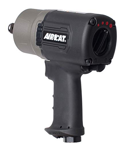 AIRCAT 1770-XL Super Duty Composite Impact Wrench, 3/4-Inch,Titanium/Grey