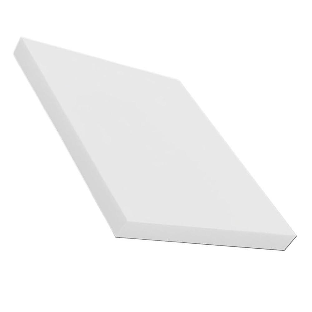 1 szt. Arkusz z kopolimeru acetalowego POM Kwadratowy prostokątny Grubość 3-60 mm Wielokolorowy CNC(White,50x200x300mm)