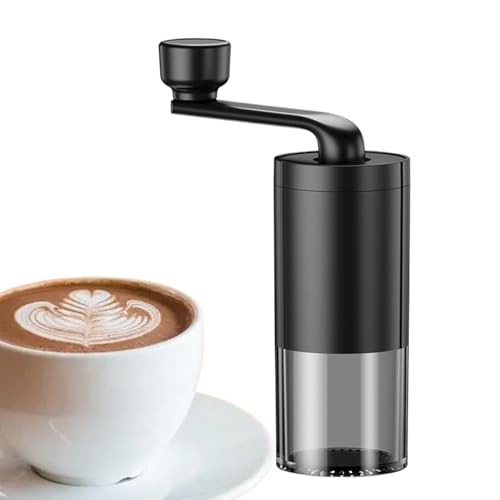 Molinillo De Café Manual – Molinillo De Café En Grano De Manivela Con Núcleo De Cerámica, Molinilloo De Cafée Manual Ajustable Continuo, Portátil Para Espresso, Viajes Y Camping, Capacidad De G