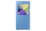 Samsung Galaxy Note7 Case S-View Standing Flip Cover - Blue