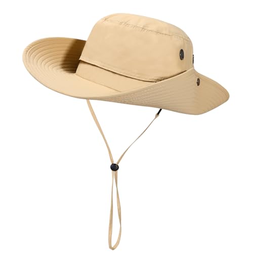 Chapeau de soleil pour la pêche et la randonnée chapeau homme réglable