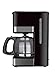 LDOR American Drip Coffee Machine Caffettiera A Goccia Elettrica Automatica Completa Funzione Auto Keep Warm 12 Tazze con Caffettiera in Vetro da 1,5 Litri, 800 W