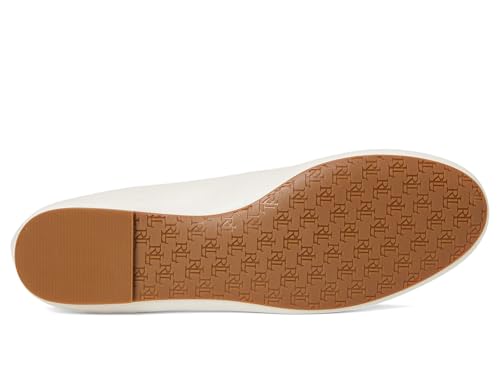 Image of Lauren Ralph Lauren Womens Jayna Nappa Leather Flat