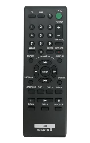 Télécommande RM-ASU100 remplace celle perdue du Sony CDP-CE500