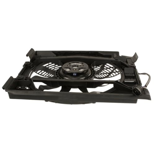 HNNGSSG C Condenser Front Auxiliary Cooling Electric Fan Motor for BMW for M5 5.0L 2000-2003 for 528i 2.8L 1998-2000 for 530i 3.0L 2001-2003 for 540i 4.4L 1998-2003 5-Series,Repair your car