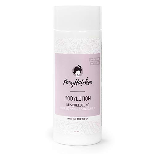 Preisvergleich Produktbild PonyHütchen Bodylotion Kuscheldecke - Mit edlen Bio Ölen - Naturkosmetik - Für gesund aussehende Haut - 200 ml