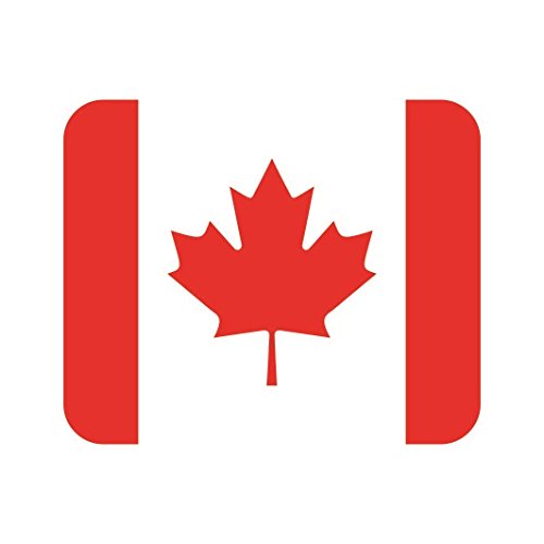 U24 tapis de souris textile drapeau canada de tapis de souris