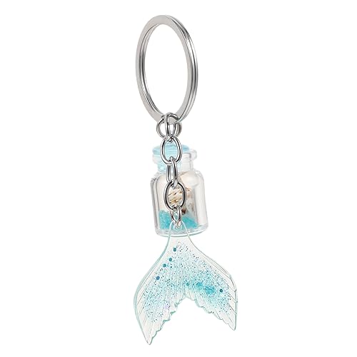 Cabilock Llavero De Botella Deseos Llavero De De Sirena Adorno Colgante Para Bolso Que La Oscuridad Para Despedida De Soltero Hombre