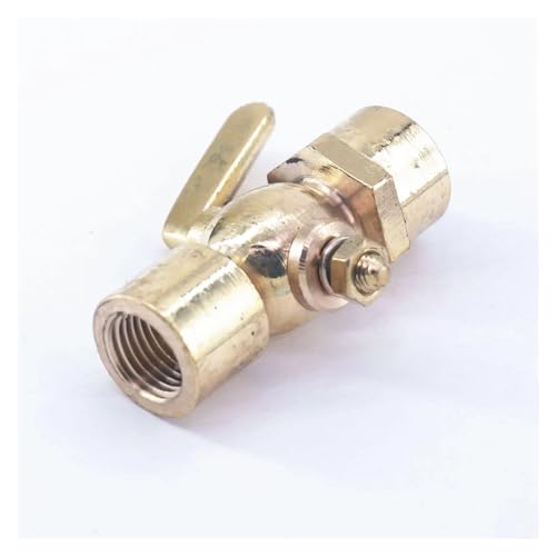 Robinet d'arrêt 1/4" en laiton pour gazole et air comprimé - 5