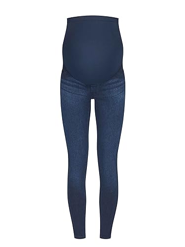 SPANX Mama Ankle Jean-ish Leggings Twilight Rinse LG 272