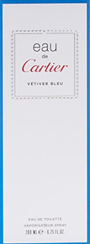 Cartier Eau de Vetiver Bleu Eau de Toilette Spray for Men, 6.75 Ounce - Image 2