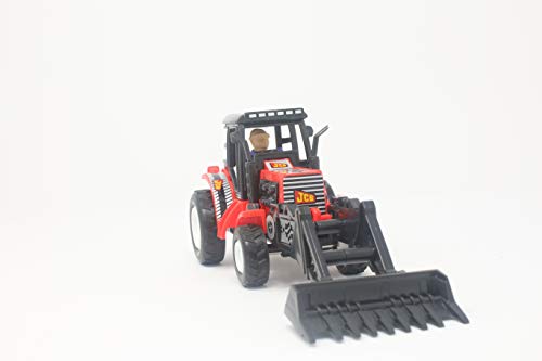 Shinsei Plastic Farm Tractor Red, Kids, Touch