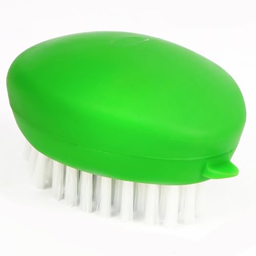 Cepillo De Silicona Para Frutas Y Verduras, Ergonómico Y Duradero Con Cerdas De Nailon Resistentes, Cómodo Agarre Antideslizante, Fácil De Usar, Apto Para Lavavajillas Cepillo De Silicona Para Frutas Y Verduras, Ergonómico Y Duradero Con Cerdas De Nailon Resistentes, Cómodo Agarre Antideslizante, Fácil De Usar, Apto Para Lavavajillas