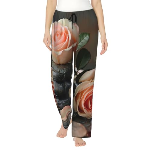 Pantalon de pyjama léger femme EdWal vêtement de nuit doux