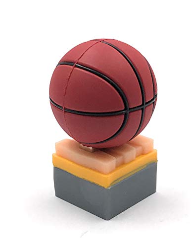 Clé USB 64 Go ballon de basket-ball pour emporter vos fichiers au bureau ou au club