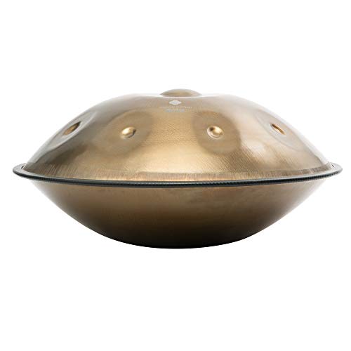 sela Harmony Handpan F Sharp Romanian Hijaz Stainless Steel con bolsa (F#3, D4, F4, F#4, G#4, A4, C5, C#5) Efecto de percusión (SE203) miniatura 4