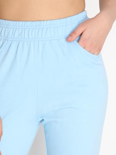 Image of CHKOKKO Casual Co ord Set For Women Stylish Summer Wear Cord Half Sleeves Round Neck Track Suit Coords Travelling Outfit Western Ladies Co ords SkyBlue 3XL