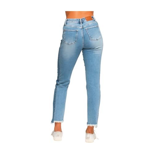 Judy Blue High Rise Side Panel Detail Slim Jeans Sold by Ivory Gem4