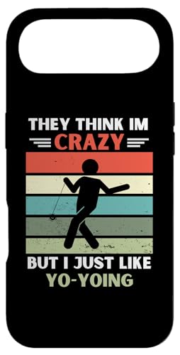 ���B���e�[�W They Think Im Crazy But I Just Like Yo-Yoing Lover �X�}�z�P�[�X iPhone Air �p