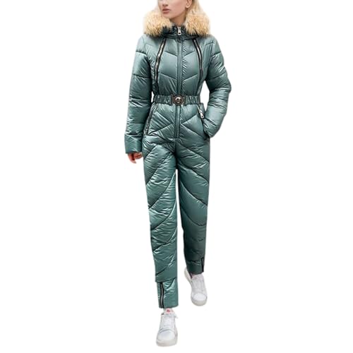 Combinaison ski hiver imperméable pour femme jumpsuit veste snowboard longue