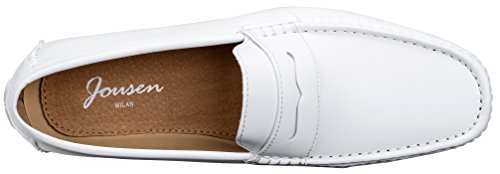 Image of Jousen Men's Penny Loafers Casual Driving Slip On Shoes | Rubber Outsole Soft Lightweight Moccasins Daily Business Wedding Office Travel Boat
