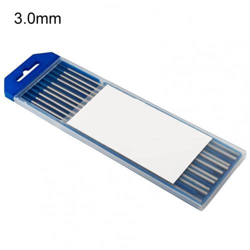 10 piezas de 150 mm TIG Soldadura de soldadura Resistencia eléctrica Electrodos de mezcla de tungsteno de lantano for soldar(3.0mm)