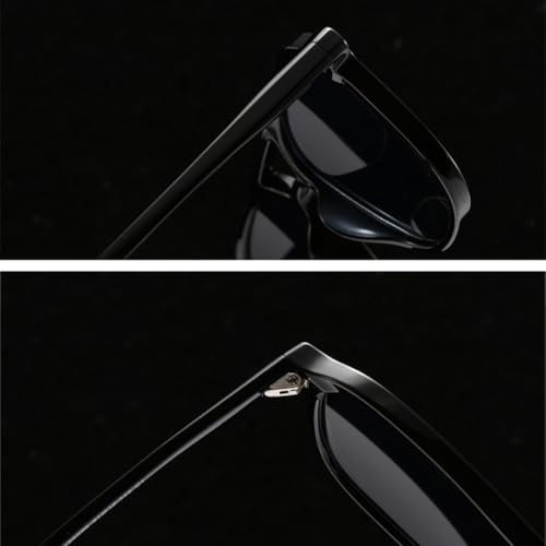 Lunettes de soleil monture large punk pour bloquer les reflets UV400