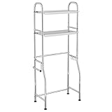 調節可能なポータブル乾燥機スタンドと洗濯機用スタッキングキット ステンレススチール製収納棚ラック 組み立て簡単 高さ59インチ 省スペースソリューション ランドリールーム