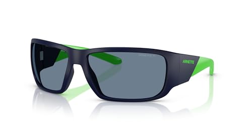 Image of ARNETTE Man Sunglasses Matte Black Frame, Dark Grey Lenses, 64MM