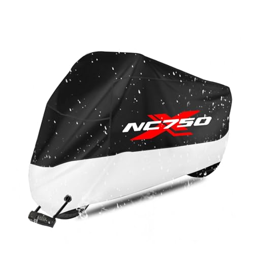 Housse moto NC750 anti-UV et imperméable pour une protection extérieure