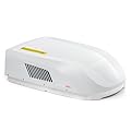 FOGATTI RV AC Unit 15K BTU, with Heat Pump and Cooling, with WiFi and Remote Control, Quiet AC, Rooftop AC Unit RV, Non-Ducted, White, No ADB(1 package), Only Equip with Ultra ADB