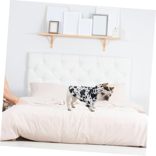 Disfraz de Vaca para Perros Talla S miniatura 3