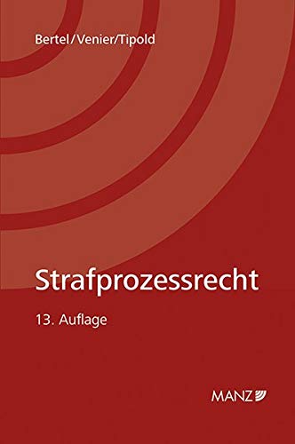 Strafprozessrecht Strafprozessrecht
