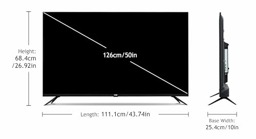 Image of VW 127 cm (50 inches) Pro Series 4K Ultra HD Smart QLED Google TV VW50GQ1