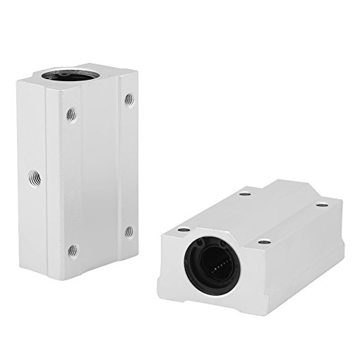 12mm SCS12LUU Aluminum Linear Motion Ball Bearing Slide Block for CNC 2Pcs