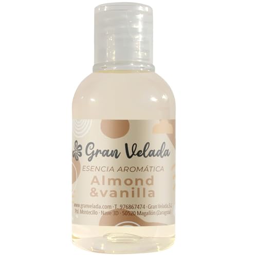 Esencia Aromática Almond & Vanille | Aroma Intenso y Evocador | Ideal para Perfumes, Jabones y Velas | Usos en Cosmética y Elaboración de Velas