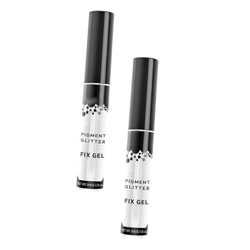 SAFIGLE 2piezas Gel Fijador Para Sombras De Ojos Base Maquillaje Efecto Glow Antidesplazamiento Pigmento Intenso Para Mujeres Maquillaje Duradero