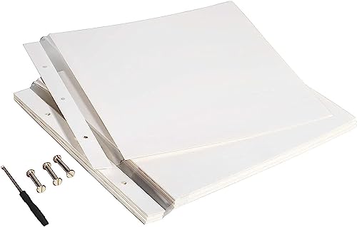 AIOR 10pcs Recharge Pages pour Album Photo Adhesif 28x27cm