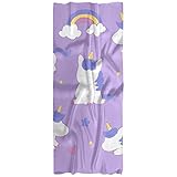Bufanda para mujer, ligera, primavera, otoño, invierno, chal, colección de personajes de unicornio, Varios colores
