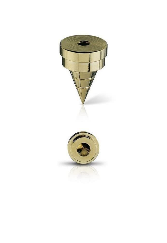dynavox 204605 4x boxspikes noiseiller luidspreker absorber spikes chroom