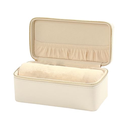 Boîte de Support de Bijoux en Cuir PU pour une Collection Sécurisée