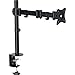 Lorell 99986 Active Office Mounting Arm, Black